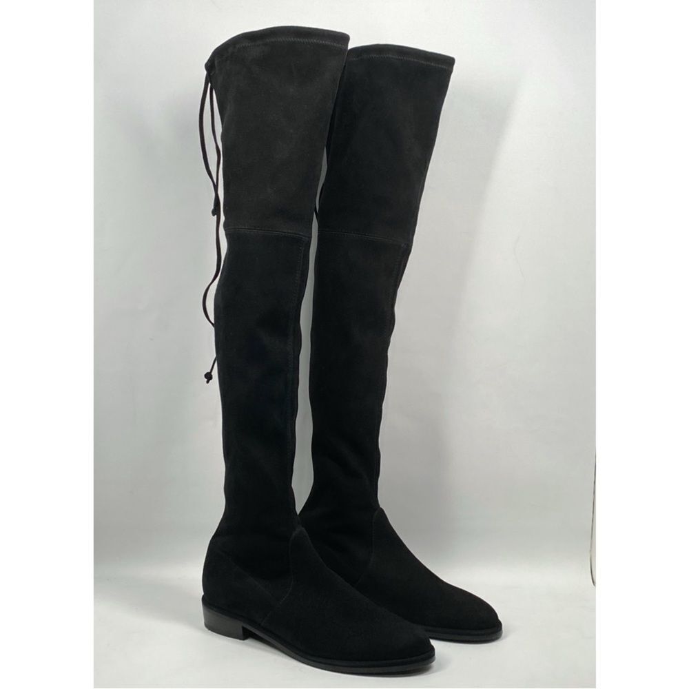 Stuart Weitzman Lowland Over-The-Knee Suede Boots size 7